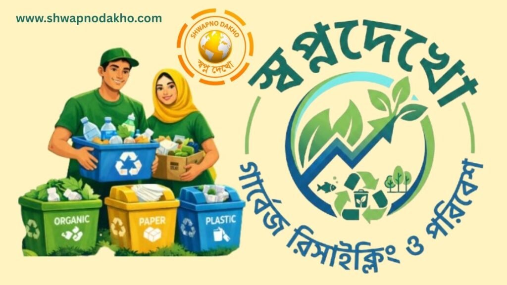 গার্বেজ রিসাইক্লিং: পরিবেশ রক্ষায় স্বপ্নদেখো-র এক অনন্য উদ্যোগ