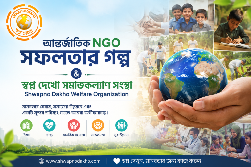 International NGO Success Stories & Shwapno Dakho Welfare Organization