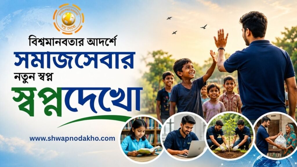 বিশ্বমানবতার আদর্শে সমাজসেবার নতুন স্বপ্ন—স্বপ্নদেখো